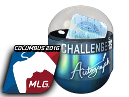 Autograph Capsule | Challengers (Foil) | MLG Columbus 2016 Stickers