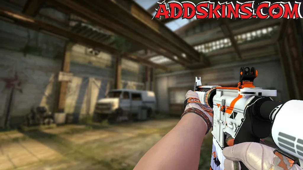 M4A4 | Asiimov standing