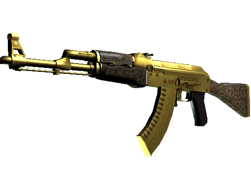 AK-47 | Gold Arabesque (Well-Worn)