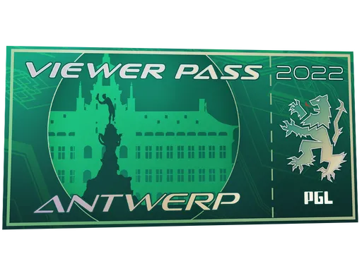 Пропуск зрителя PGL Major Antwerp 2022