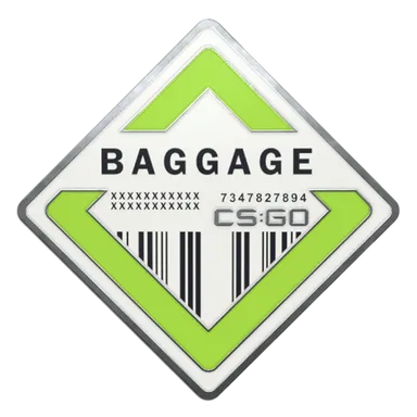 Anstecknadel: Baggage