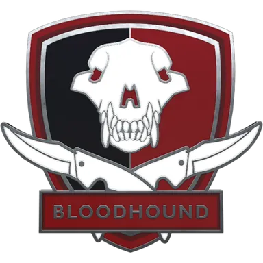 Anstecknadel: Bloodhound