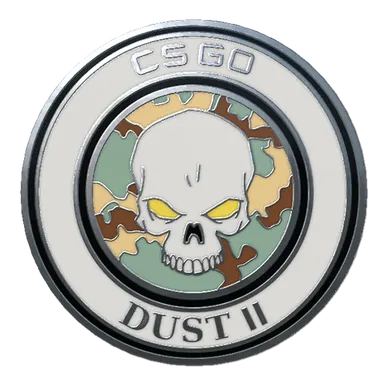 Dust II-knappenål