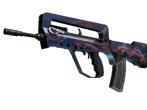 FAMAS | Afterimage (Well-Worn)