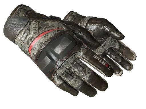 ★ Moto Gloves | Boom! (Well-Worn)