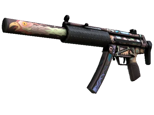 MP5-SD | Necro Jr. (Well-Worn)