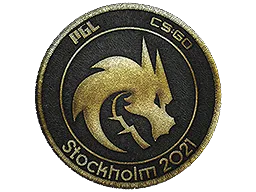 Patch | Team Spirit (Gold) | Stockholm 2021