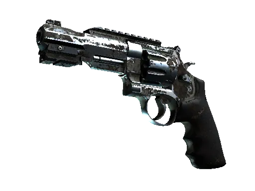 R8 Revolver | Bone Mask (Battle-Scarred)
