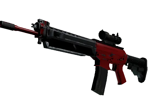 SG 553 | Candy Apple (Field-Tested)