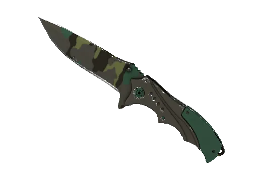 StatTrak ★ Nomad Knife | Boreal Forest (Well-Worn)
