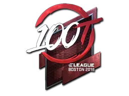 Klistermærke | 100 Thieves (Folie) | Boston 2018
