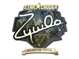 Sticker | ZywOo (Gold) | Berlin 2019