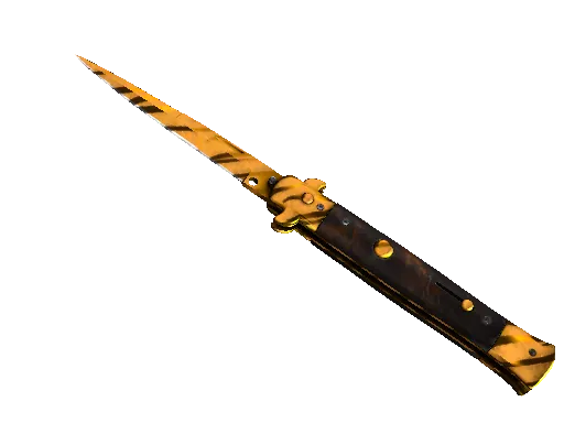 ★ Stiletto Knife | Tiger Tooth (Factory New)