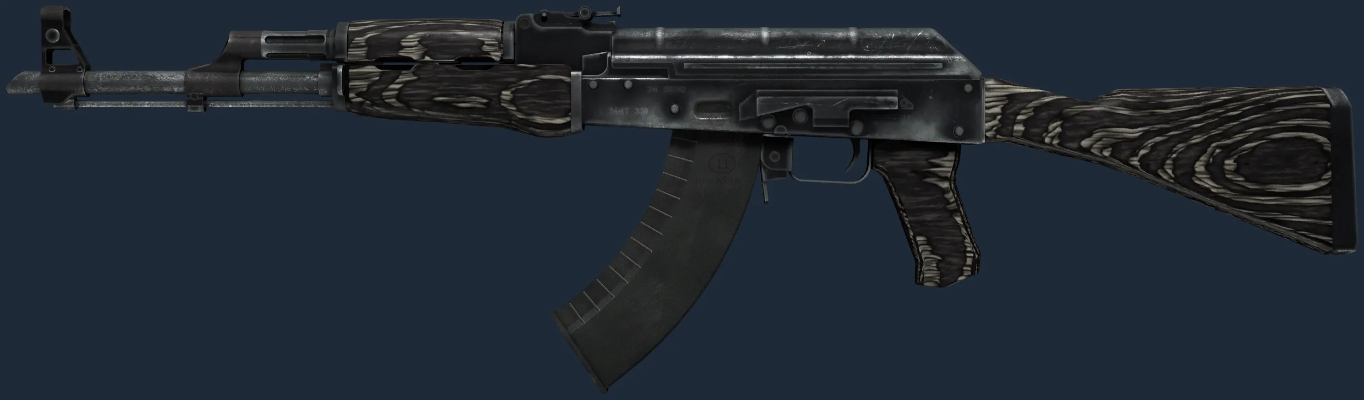 AK-47 | Black Laminate (Battle-Scarred)