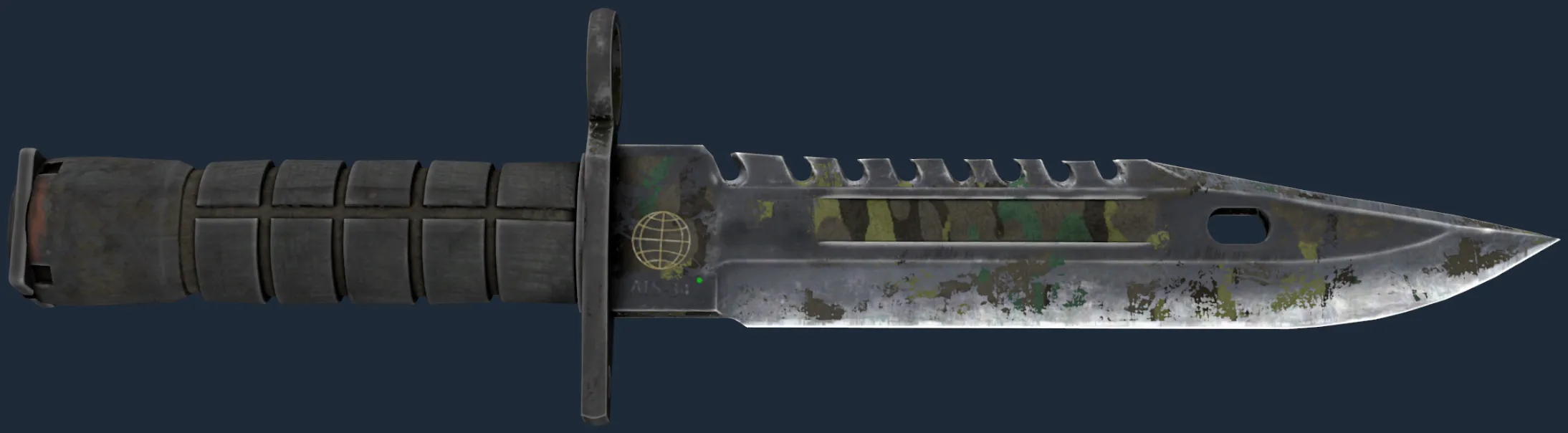 ★ M9 Bayonet | Boreal Forest (Battle-Scarred)