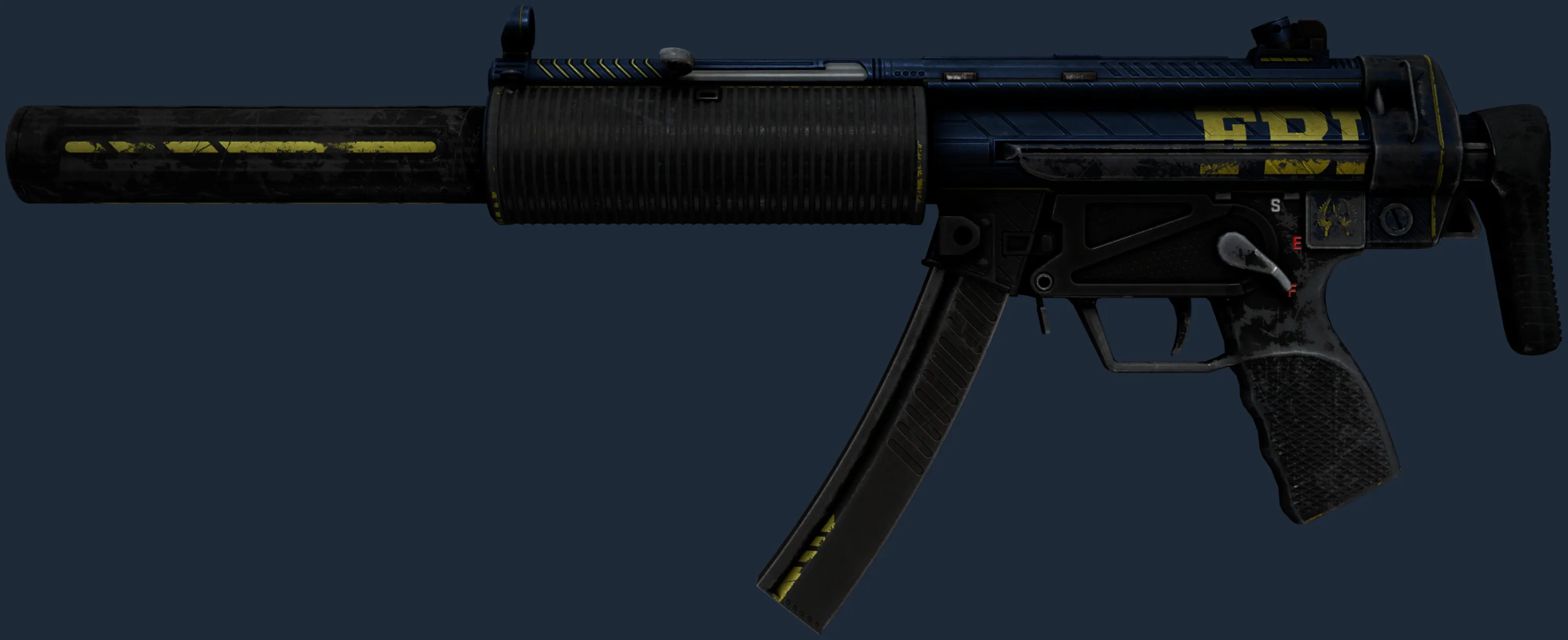 MP5-SD | Agent (Battle-Scarred)