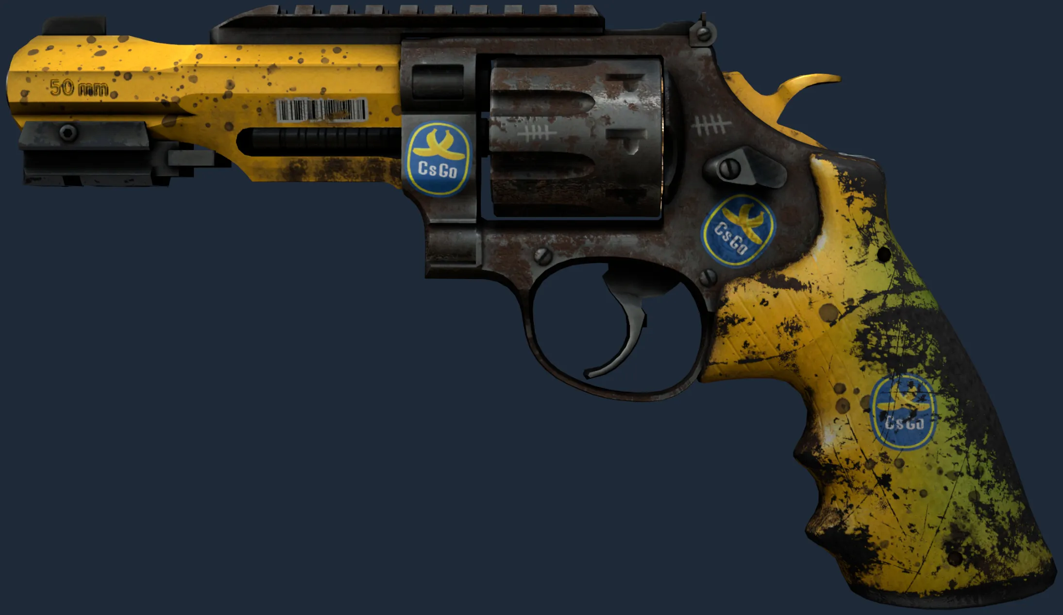 R8 Revolver | Banana Cannon (Well-Worn)