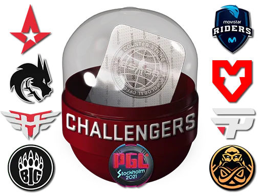 Stockholm 2021 Challengers Stickers