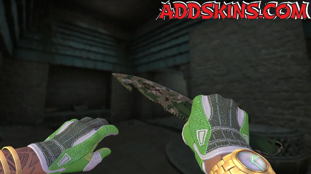 ★ Gut Knife | Forest DDPAT standing
