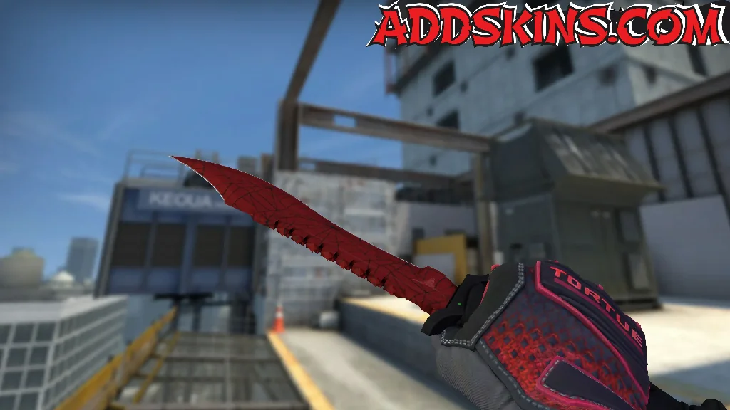 ★ Bowie Knife | Crimson Web standing