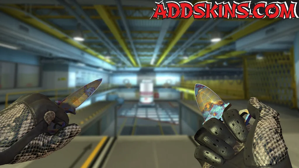 ★ Shadow Daggers | Case Hardened standing