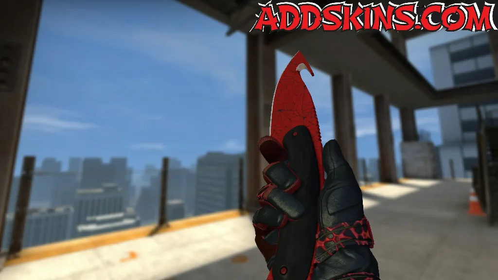 ★ Gut Knife | Crimson Web inspecting