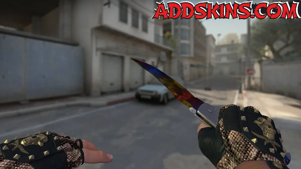 ★ Falchion Knife | Marble Fade standing