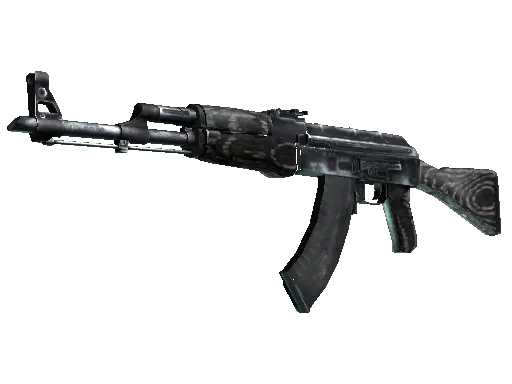 AK-47 | Czarny laminat (po ciężkich walkach)