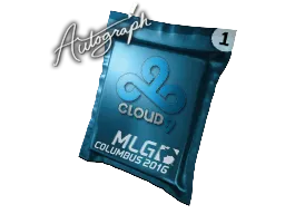 亲笔签名胶囊 | Cloud9 | 2016年 MLG 哥伦布锦标赛