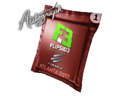 亲笔签名胶囊 | Flipsid3 Tactics | 2017年亚特兰大锦标赛