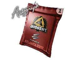 亲笔签名胶囊 | GODSENT | 2017年亚特兰大锦标赛