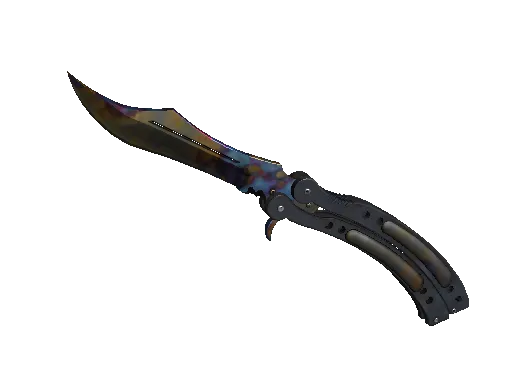 ★ Butterfly Knife | Case Hardened (Minimal Wear)