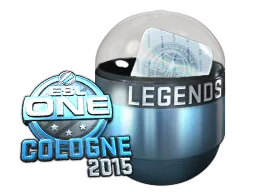 Легенды ESL One Cologne 2015 (металлическая)