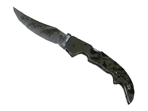 ★ Falchion Knife | Safari Mesh (Battle-Scarred)