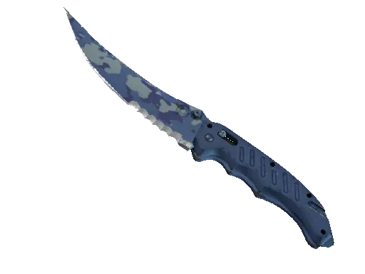 ★ Flip Knife | Bright Water (Well-Worn)