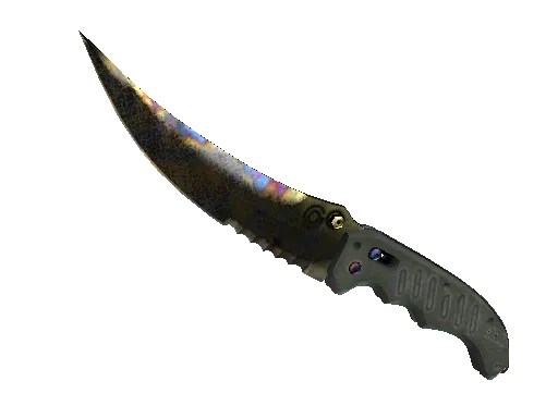 ★ Flip Knife | Case Hardened (Battle-Scarred)