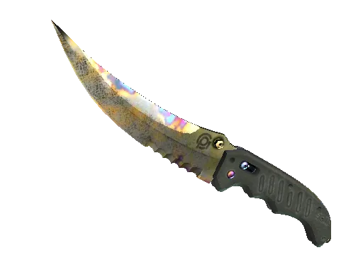 ★ Flip Knife | Case Hardened (Minimal Wear)