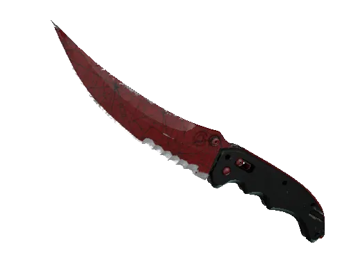 ★ Flip Knife | Crimson Web (Field-Tested)