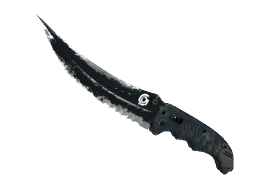 ★ Flip Knife | Night (Battle-Scarred)