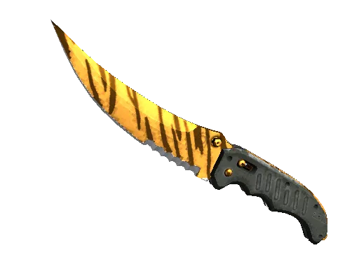 ★ Flip Knife | Tiger Tooth (Factory New)