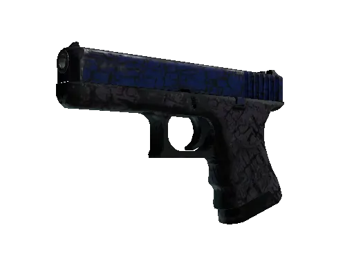 Glock-18 | Mavi Çatlak (Savaş Görmüş)