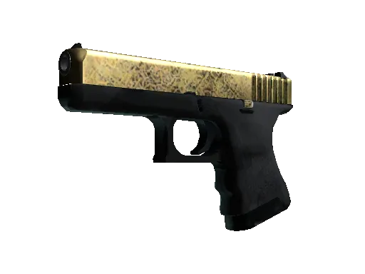 Glock-18 | Messing (Minimale Gebrauchsspuren)