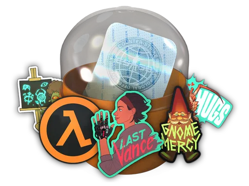 Capsule à stickers Half-Life: Alyx