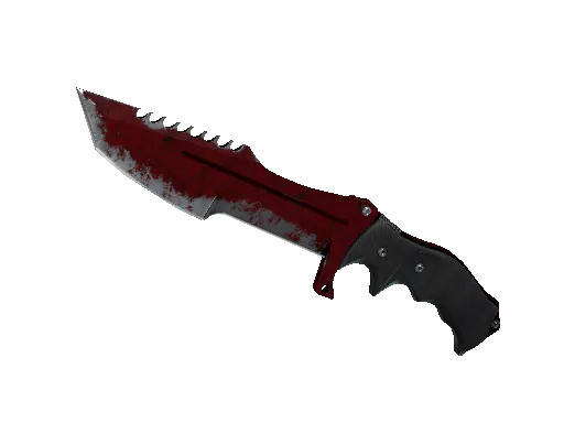 ★ Huntsman Knife | Crimson Web (Battle-Scarred)