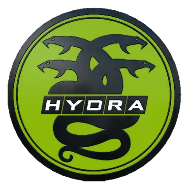 Anstecknadel: Hydra