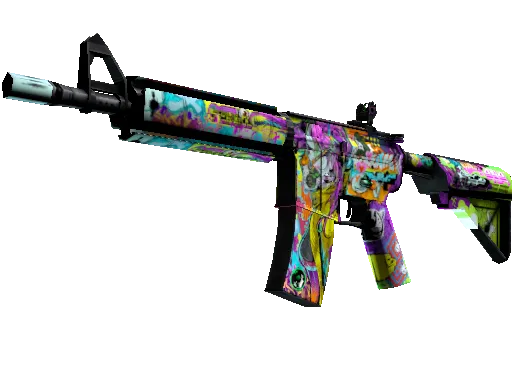M4A4 | In Living Color (Minimal Wear)