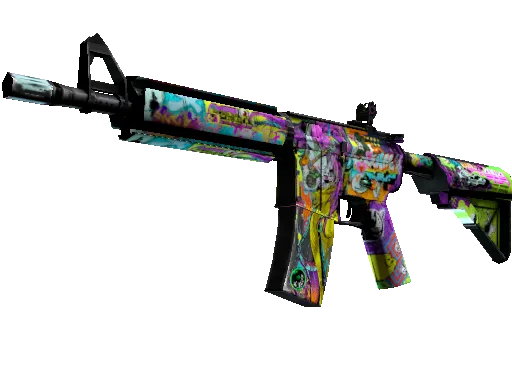 M4A4 | In Living Color (Well-Worn)