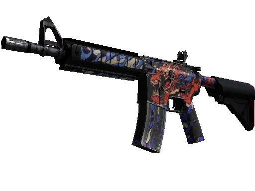 M4A4 | 龍王 (Dragon King) (Battle-Scarred)