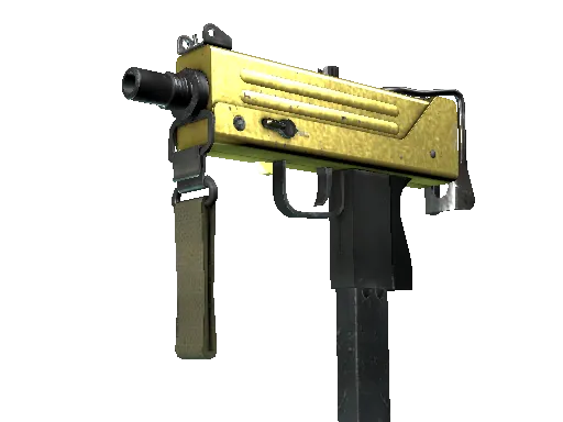 MAC-10 | Gold Brick (Well-Worn)