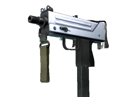 MAC-10 | Silver (Minimal Wear)